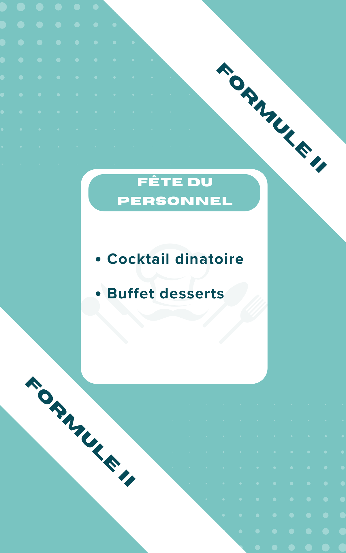 formule 2 fête du personnel
