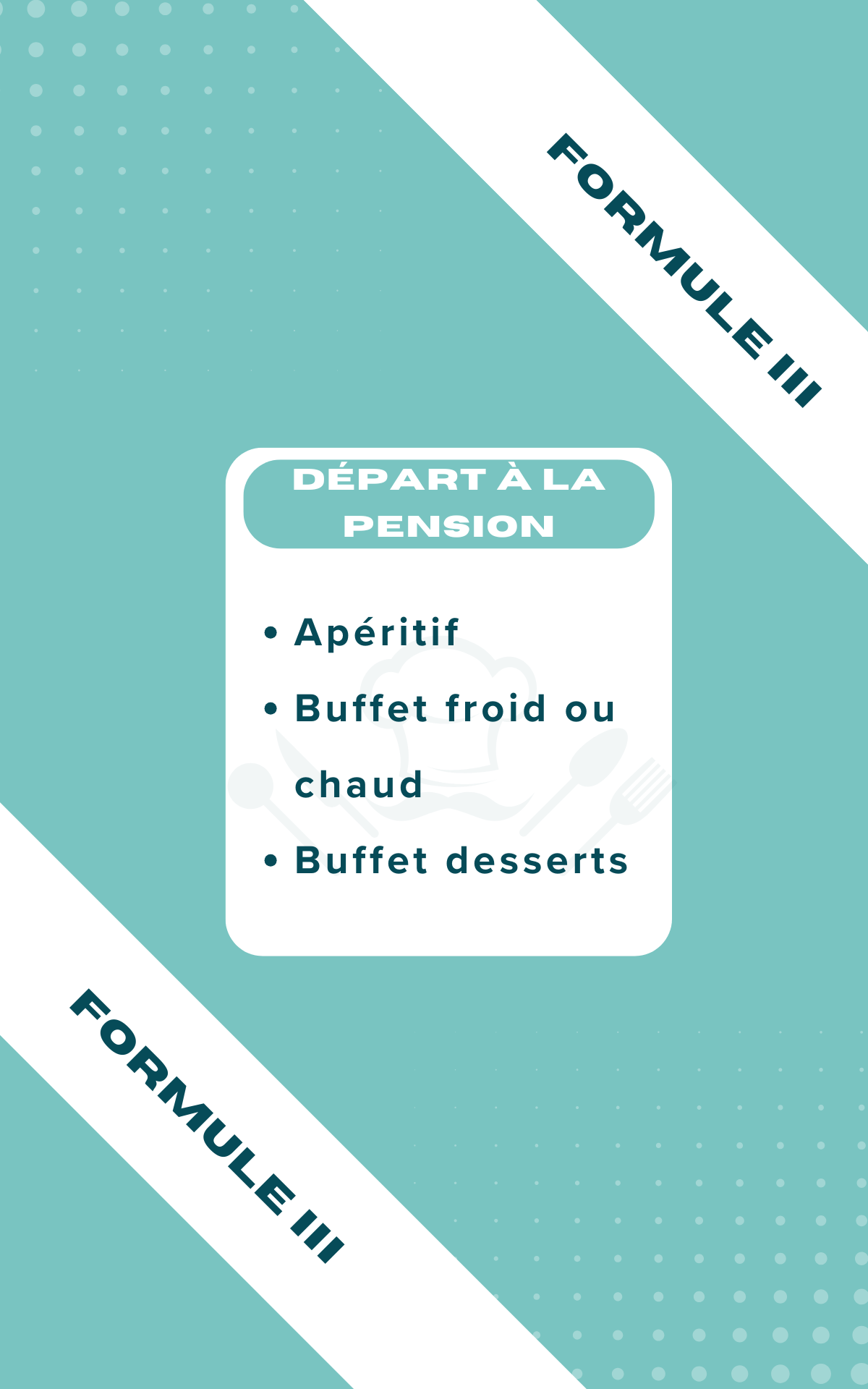 formule 3 départ à la pension