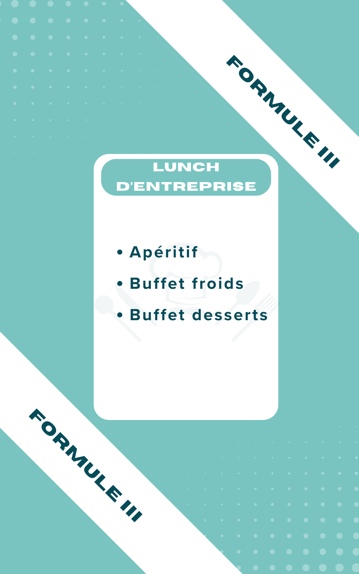 formule 3 lunch entreprise