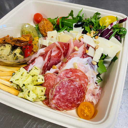 Jeudi 19/03: Charcuteries italiennes, antipasti et salade de roquette