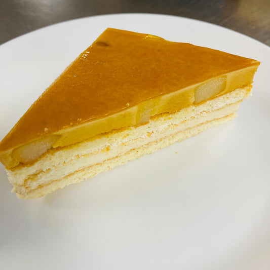 Dinsdag 27/01: Bavarois met karamel en peer