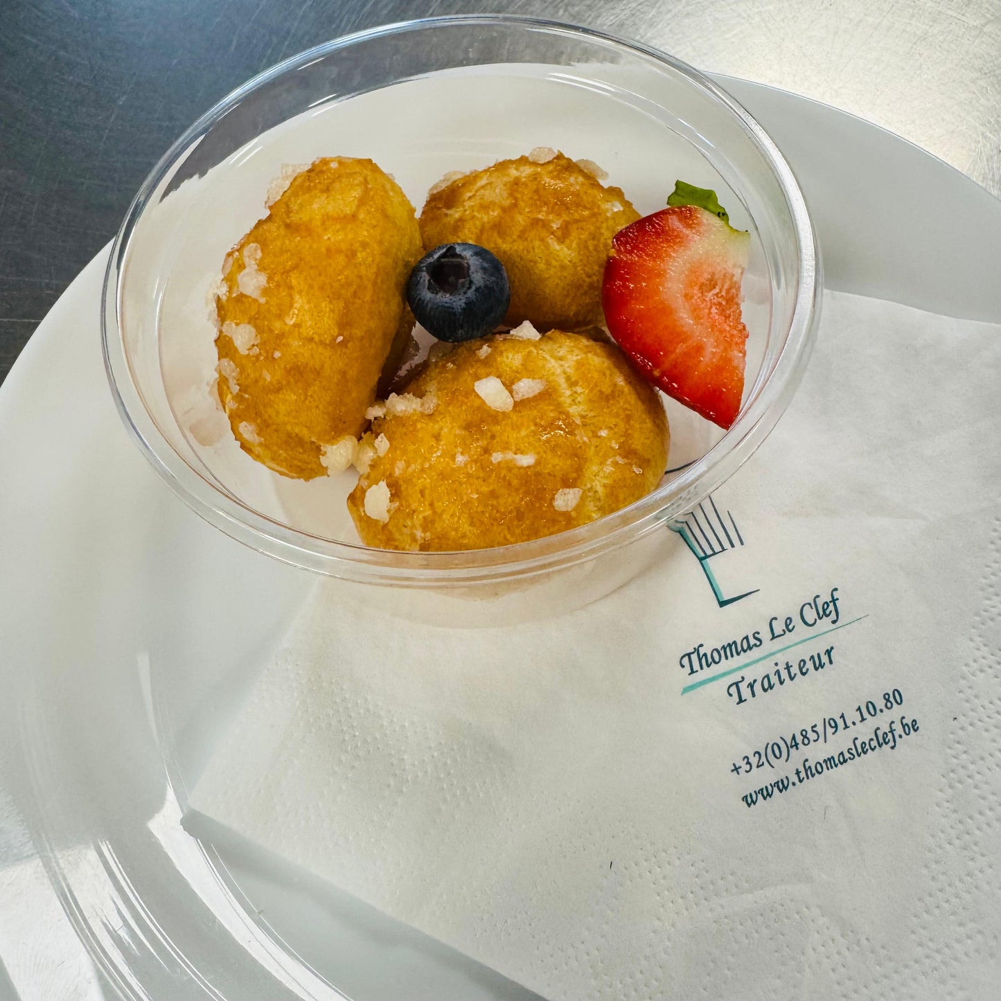 Mardi 01/09: Chouquettes à la crème pâtissière