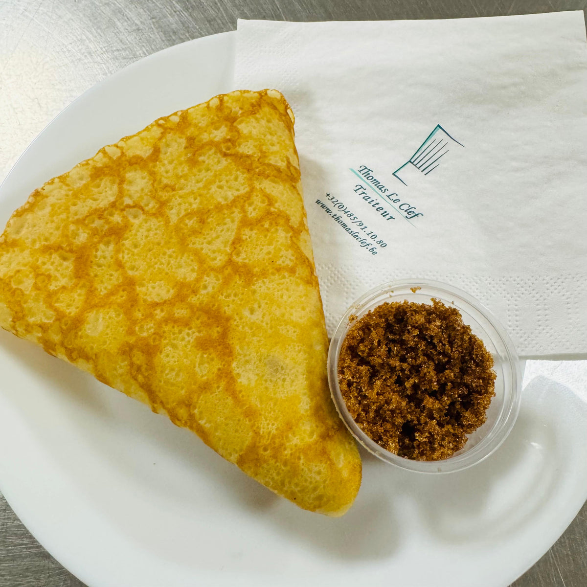 Dinsdag 03/11: Pannenkoek met bruine suiker