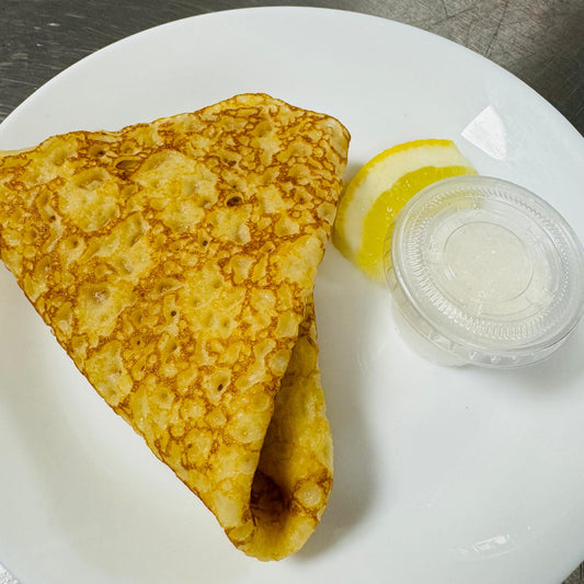 Donderdag 28/05: Pannenkoek met suiker