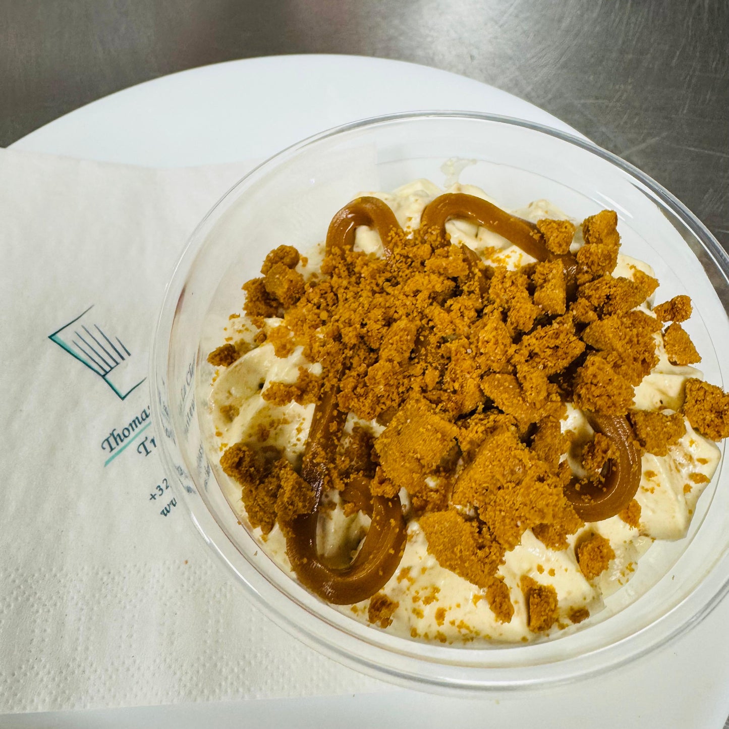 Thursday 03/09: Speculoos mascarpone mousse