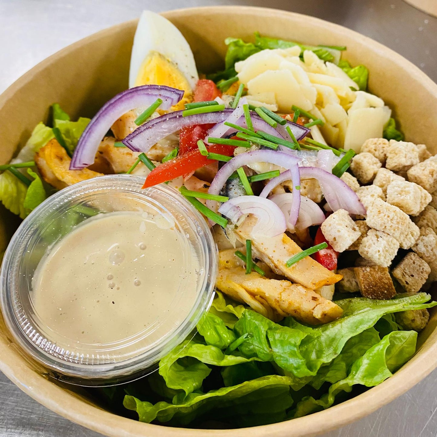 Donderdag 11/12: Kip Caesarsalade