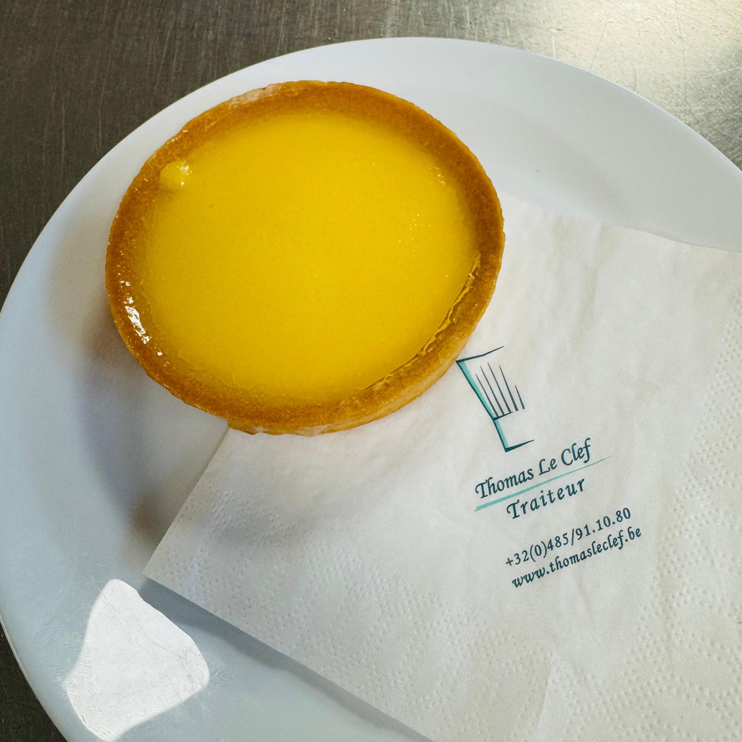 Thursday 18/12: Lemon tartlet