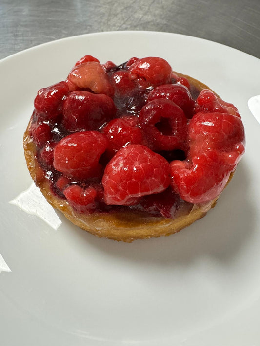 Jeudi 11/09: Tartelette aux framboises