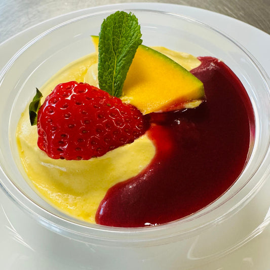 mousse à la mangue